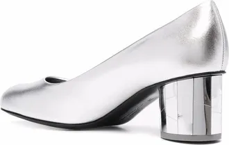 Ferragamo Farrah Pump - Silver