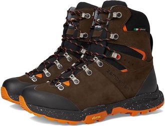 Zamberlan Thunder Pro GTX Mens Climbing Shoes Dark Brown/Orange : EU 46 (US Mens 11.5) D - Medium, Leather