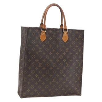 Louis Vuitton Pre-owned Tote Bags, female, Brown, Size: ONE SIZE Pre-owned Canvas Tote Bag