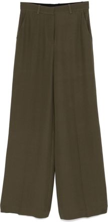 Joseph Alana trousers - women - Silk/Viscose/Viscose/Silk - 34 - Green