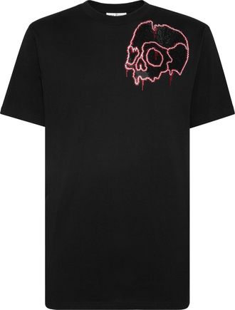 Philipp Plein T-Shirt Ronde Hals Skull