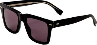 HUGO BOSS Mens 53mm Black Sunglasses
