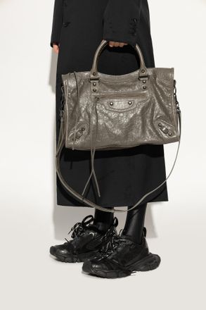 Balenciaga Handbag Le City Medium, Womens, Green