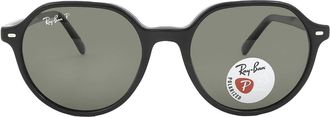 Ray-Ban Thalia Polarized Green Square Unisex Sunglasses RB2195 901/58 51