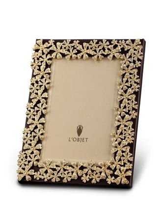 L'OBJET Cornice Garland (10cm x 15cm) - Marrone
