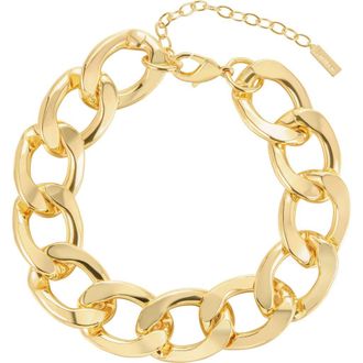 st. Moran Chunky Curb Chain Necklace in Gold at Nordstrom