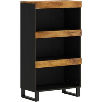 vidaXL Armario Auxiliar Madera Maciza De Mango 60x33x107 Cm Vidaxl