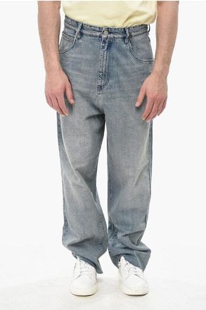 Namacheko Regular Fit Jeans HAND PILLED with 29cm Raw Hem size M