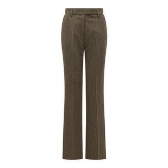 Ganni Mujer, Pantalones, Marr&oacute;n, Talla: S