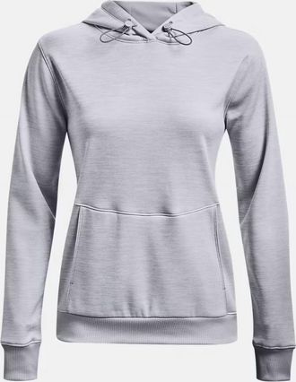 Under Armour Womens Fleece Storm Hoodie In Grey