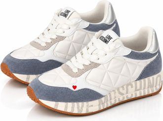 Love Moschino Run40 Sneaker - - Shoes - Donna - Blu - 37 EU