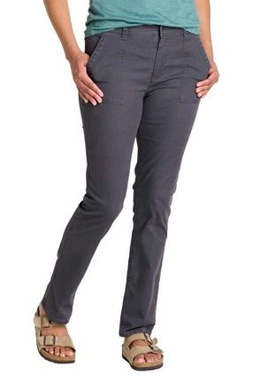 Toad & Co Earthworks Slim Pant in Soot at Nordstrom, Size 1631