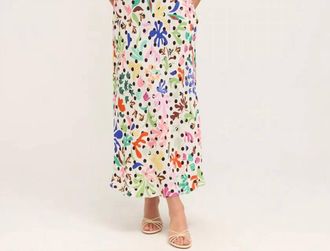 Rixo Lauriane Dress In Flora Dot