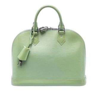 Louis Vuitton Pre-owned Handbags, female, Green, Size: ONE SIZE Pre-owned Alma