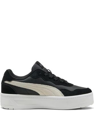 Puma Court Lally Skye sneakers met plateauzool - Zwart