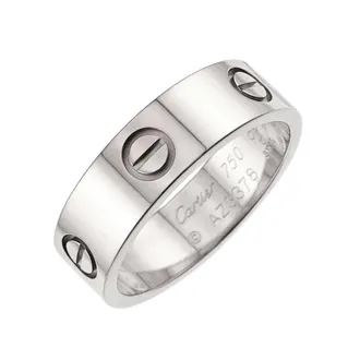 Cartier White Gold (18K) Band Ring (Pre-Owned)