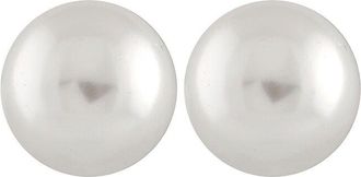 Splendid Pearls Silver 10-11Mm Pearl Earrings