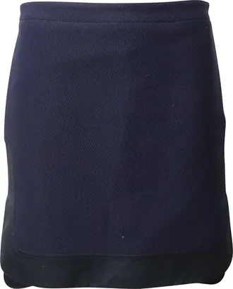 N&deg;21 N21 Nauwsluitende rok in marineblauw polyester