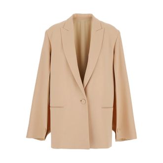 Alberta Ferretti Mujer, Chaquetas, Beige, Talla: M