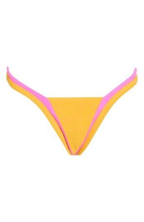 Maaji Trinity Reversible Bikini Bottoms in Yellow at Nordstrom Rack, Size Medium