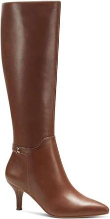 Charter Club Womens Charter Club Cruelaa Boots Brown Faux Leather Knee High ZOGG2219
