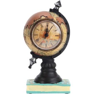 OEM Reloj De Globo Terr&aacute;queo Vintage De Resina, Reloj De Globo Terr&aacute;queo Como Decoraci&oacute;n, Mini Reloj De Globo Terr&aacute;queo Como Decoraci&oacute;n Para Estudio, Sala
