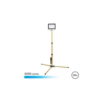 OEM Elbat Foco Led Con Tripode 50w - 4250 Lumenes - 6500k Luz Fria - Cable De 3m - Ip65 Para Uso En Exterior