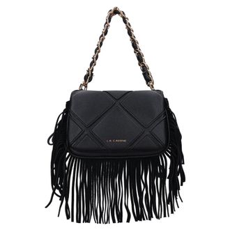 La Carrie Bolso de Piel Sint&eacute;tica con Tachuelas - Bags - Mujer - Negro - ONE SIZE