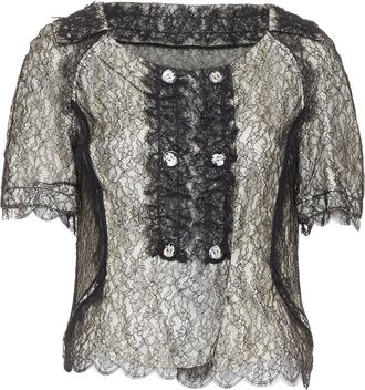 Nina Ricci double breasted blouse
