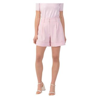 Kocca Short Shorts, female, Pink, Size: 2XS Trendy Mid Thigh Tailored Shorts