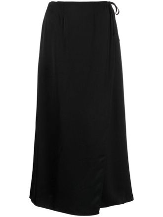 Calvin Klein Gonna con coulisse a portafoglio - Nero