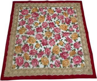Dior Pre-owned Scarves, female, Multicolor, Size: ONE SIZE Pre-owned Vintage Scarf