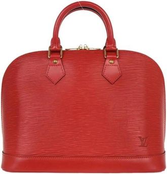 Louis Vuitton Pre-owned Handbags, female, Red, Size: ONE SIZE Pre-owned Vintage Handbag