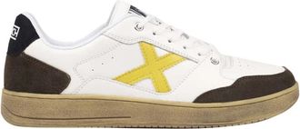 Munich Legit Sneakers - Heren - Sneakers - Wit - 40 EU - Leer - Schoenen
