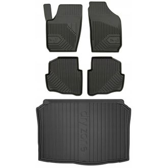 OEM Set 77 Alfombrillas Y Moquetas Skoda Fabia 1 Hatchback 1999-2008