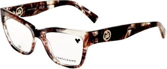 Longchamp Womens 52 mm Brown Opticals