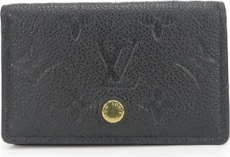 Louis Vuitton Pre-owned Wallets, female, Black, Size: ONE SIZE Pre-owned Fabric wallets