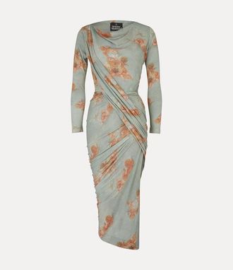 Vivienne Westwood Long Sleeve Vian Dress Viscose / Elastane Primavera-cherubs XS Women