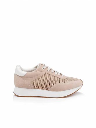 L'agence Womens Deepa Platform Sneakers In Tan