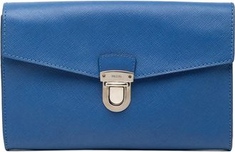Prada Pre-owned Prada Saffiano Envelope Pushlock Clutch Unisex 86B5PVDLFFVHPI7T