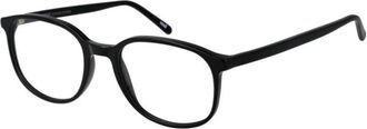 Andy Wolf Volledig omrand ovaal optisch montuur - unisex - Brillen - Zwart - ONE Size - Wol - Accessoires