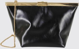 Jimmy Choo London Mini borsa a mano Ganache in pelle con tracolla a catena