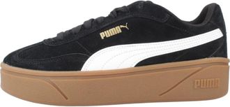 Puma Platform Era Club II Sneakers - Dames - Sneakers - Zwart - 37 EU - Schoenen
