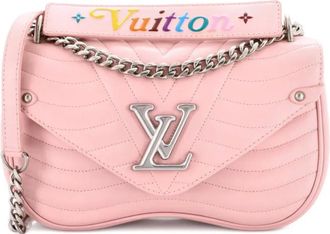 Louis Vuitton New Wave Chain Bag Quilted Leather MM crossbody bag - Roze