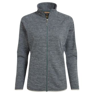 Craghoppers Dames/Dames Tarvos Full Zip Fleecejack (Stormgrijs mergel)