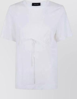 Simone Rocha gathered bow t-shirt