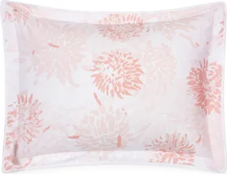 Matouk Chrysanthemum Pillow Sham in Blush at Nordstrom, Size Boudoir
