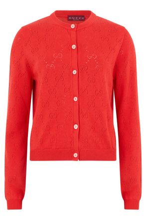 Gucci Red Crew Neck Sweater