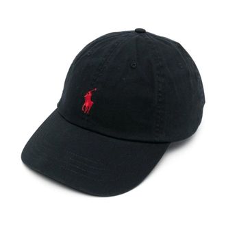 Polo Ralph Lauren Classic Sport Cap - Heren - Petten - Zwart - ONE Size - Katoen - Accessoires