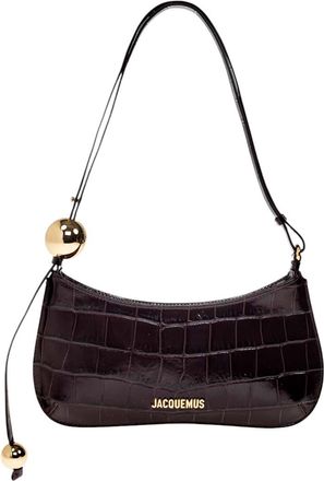 Jacquemus Red Le Bisou Perle Medium Shoulder Bag